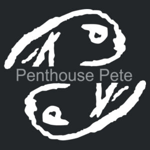 Light Ink Penthouse Pete Signature Cuff   - PP Cuff Signature Fan Favorite Fleece Pullover Hooded Sweatshirt Design
