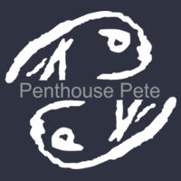 Light Ink Penthouse Pete Back Print Signature Cuff   - Denim Jacket Design