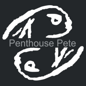 Light Ink Penthouse Pete Signature Sleeve   - Infant Core Fleece Full Zip Hooded Sweatshirt Design