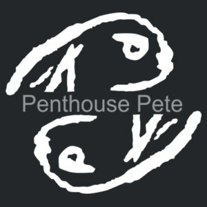 Light Ink Penthouse Pete Signature Sleeve  - Ladies Fan Favorite V Neck Tee Design