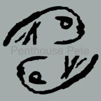 Dark Ink Penthouse Pete  - Youth Core Fleece Sweatpant Design