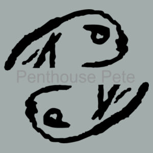 Dark Ink Penthouse Pete  - Youth Core Fleece Sweatpant Design