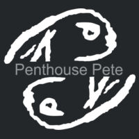 Light Ink Penthouse Pete Signature Cuff  - Core Fleece Crewneck Sweatshirt - Core Fleece Crewneck Sweatshirt Design