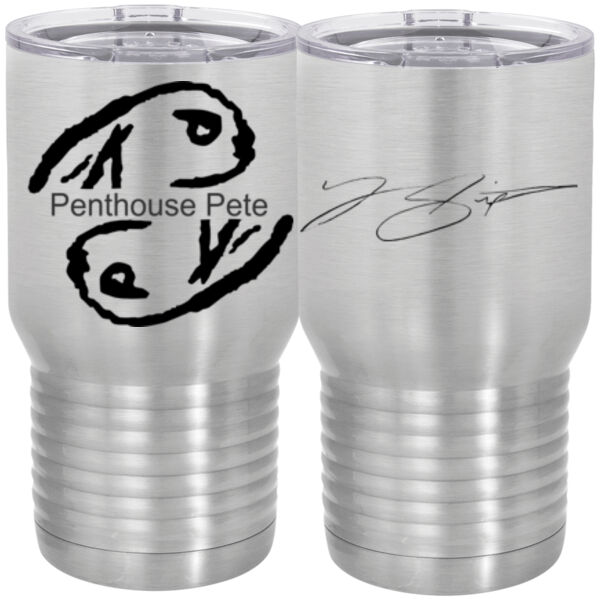 Penthouse Pete  - 20 oz. Tall Stainless Steel Vacuum Insulated Tumbler Thumbnail