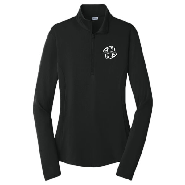Light Ink Penthouse Pete Signature Cuff - Ladies PosiCharge ® Competitor ™ 1/4 Zip Pullover Thumbnail