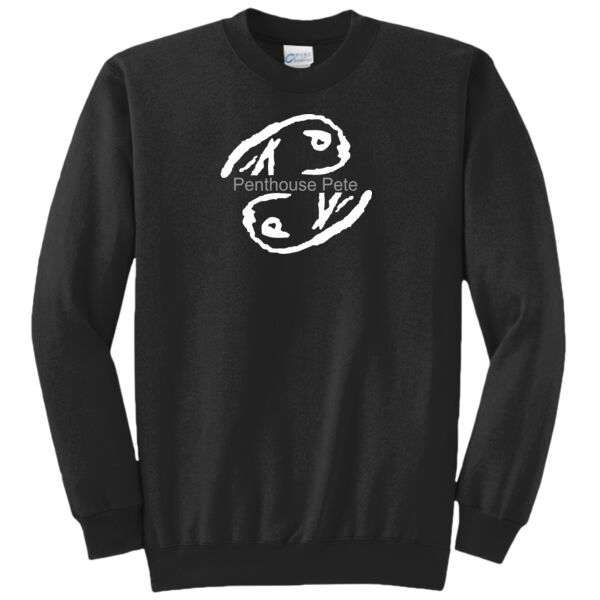 Light Ink Penthouse Pete Signature Cuff  - Core Fleece Crewneck Sweatshirt - Core Fleece Crewneck Sweatshirt Thumbnail
