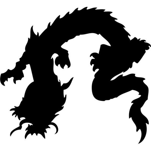 Dragon Silhouette 7 Thumbnail