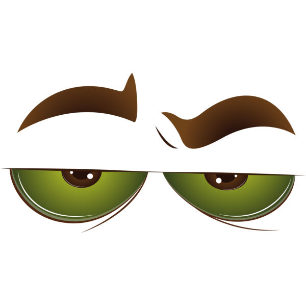 Angry Cartoon Eyes 1 Thumbnail