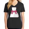 Ladies Core Cotton V-Neck Tee Thumbnail
