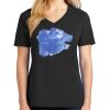 Ladies Core Cotton V-Neck Tee Thumbnail
